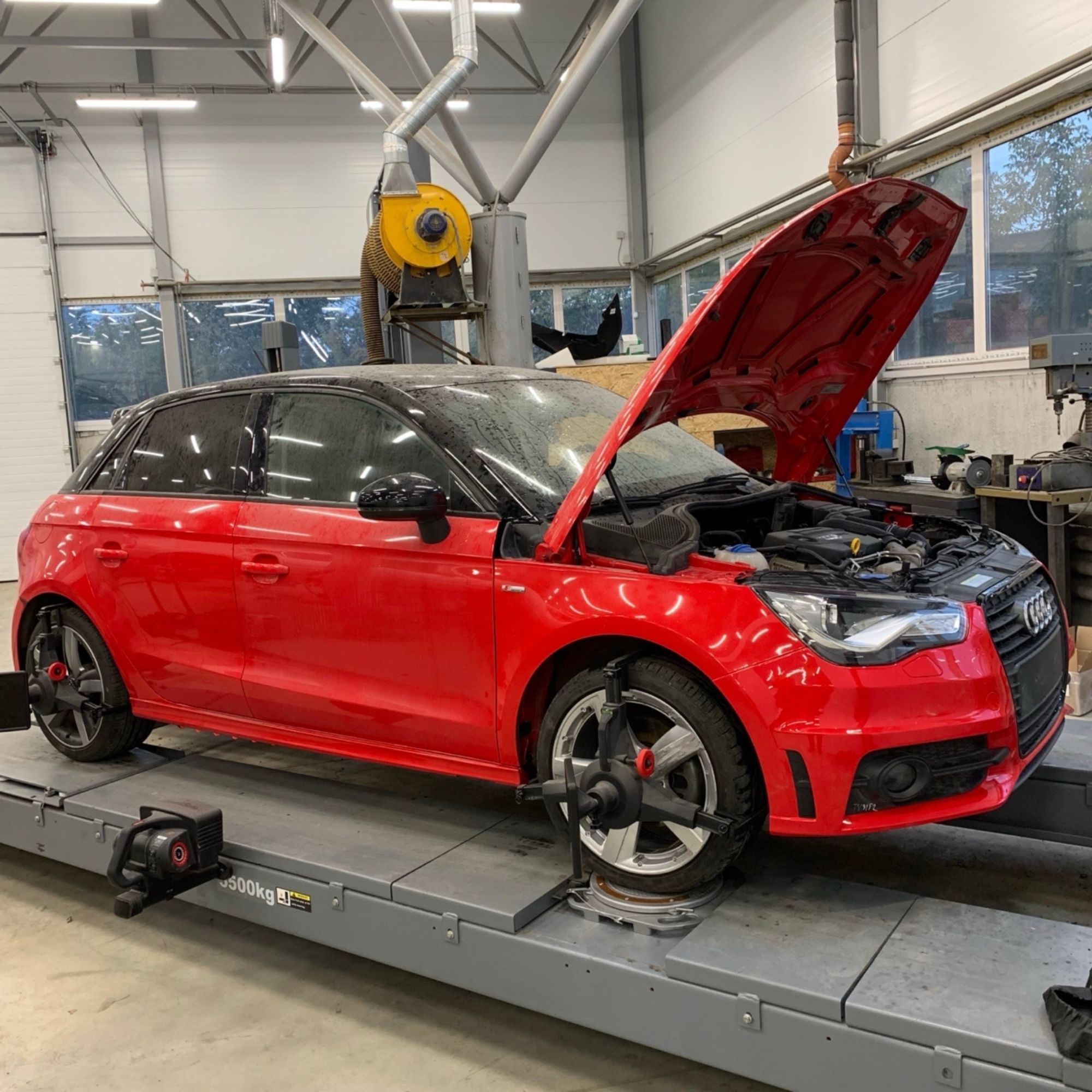Audi A1 после ремонта