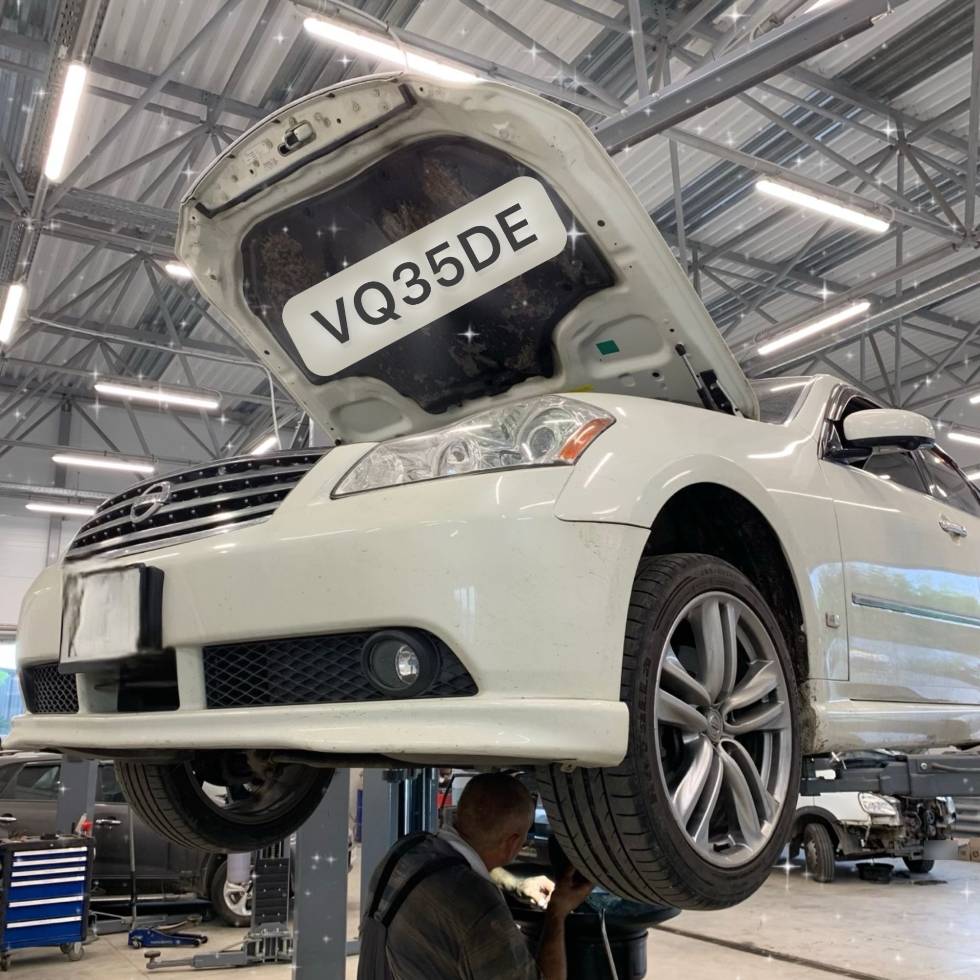 Nissan Fuga после ремонта
